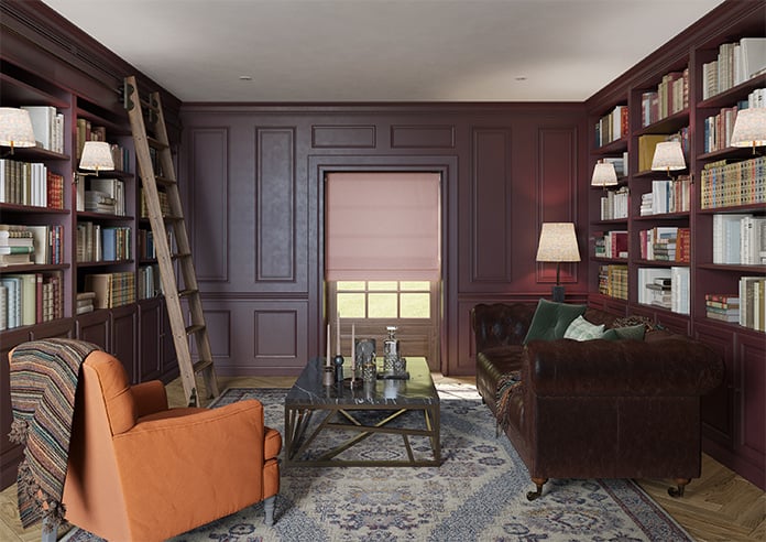 Stamford, Rosedust - Twist&Fit Roman Blind - Image 9